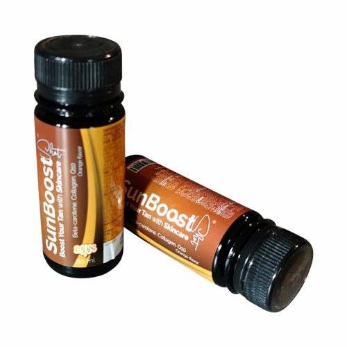 SunBoost Shot, Kollagén, Béta-Karotin, Q10 Vitamin Ital, 60ml
